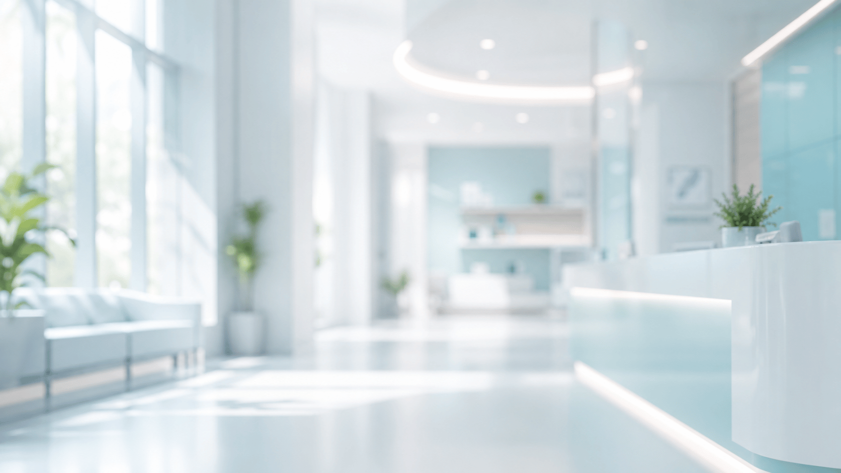 Modern clinic interior