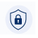 Privacy-conscious workflows icon
