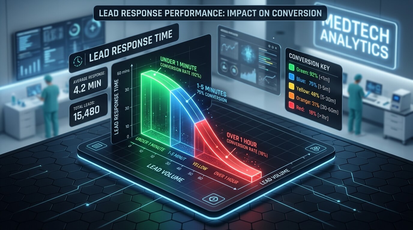 Fast lead response time and conversion analytics in 24/7 clinic call management